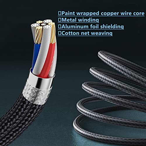 Wuserning Usb Charge And Ios Port To Rca Stereo Audio Cable,Y Splitter Red And White Cord Compatible With Iphone/Ipad/Ipod Connect To Car, Amplifier, Home Theater, Speaker And More.(4.0Ft) #TOP2