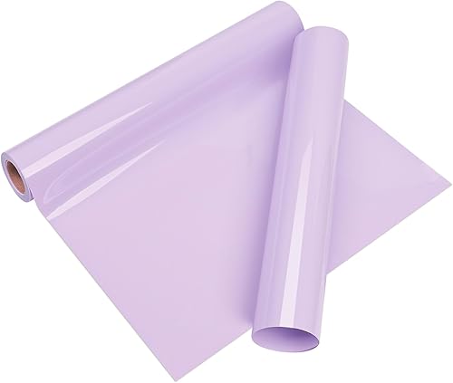 VINYL FROG Rollo de vinilo de transferencia de calor HTV  12 pulgadas x 5 pies, vinilo morado orquídea para planchar en camisetas, vinilo de prensa