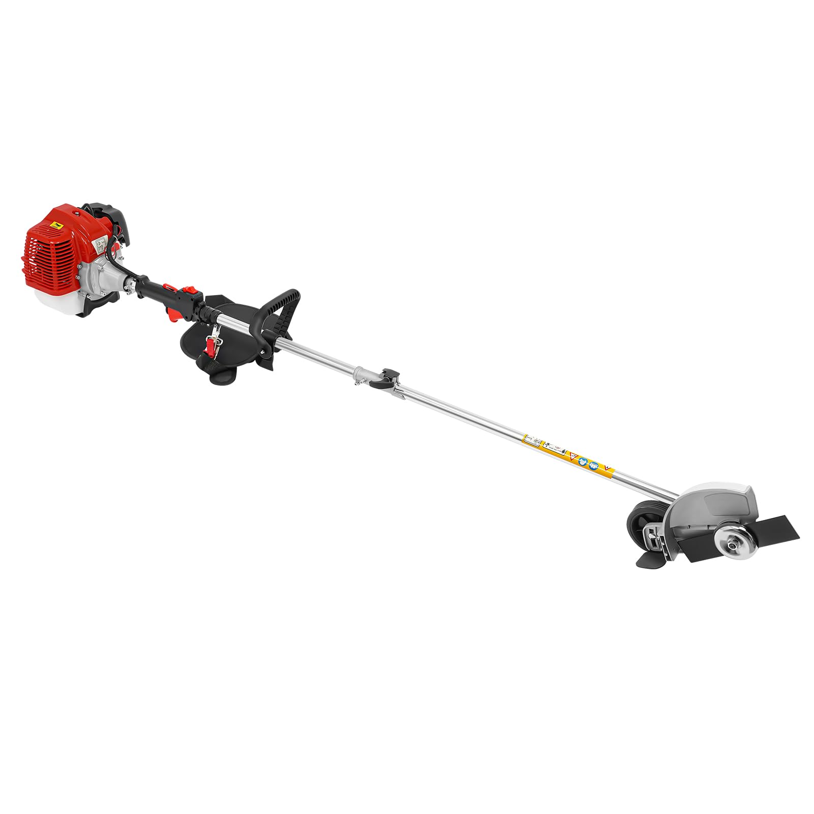 2-suwowa podkaszarka spalinowa 43 cm³, 1,25 kW, 8500 obr./min, kosa spalinowa do podkaszarki, przenośna z boku, do pielęgnacji trawnika i usuwania chwastów
