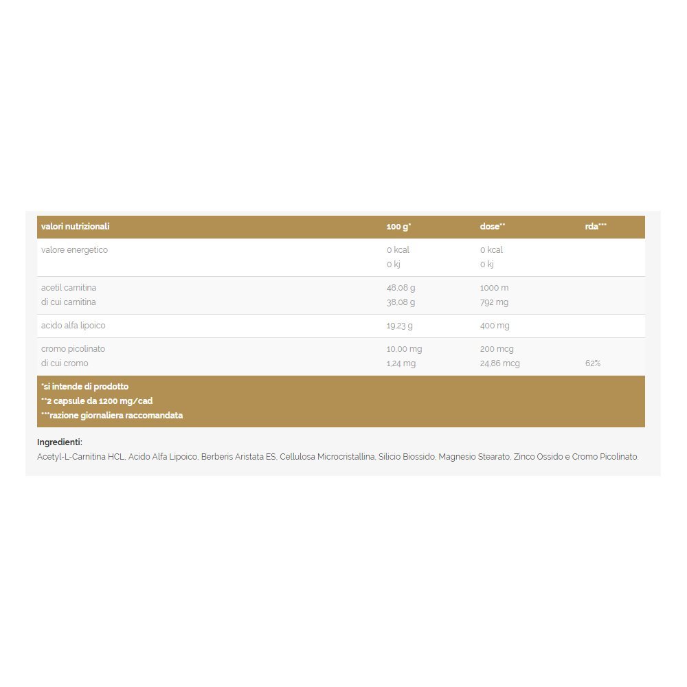 Strenght Carnitine - Booster per il metabolismo e l'aumento della forza - Net Integratori (1)
