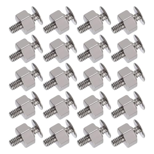 20 Set di Viti M2 x 4.5mm per PC, Argento, Fissaggi Specifici per Schede Madri ASUS e Altri Modelli con Slot M.2