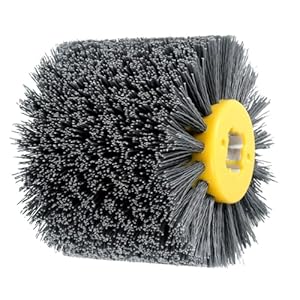 Dxoniislh Nylon-Schleifdraht-Tellerbürste Körnung 120