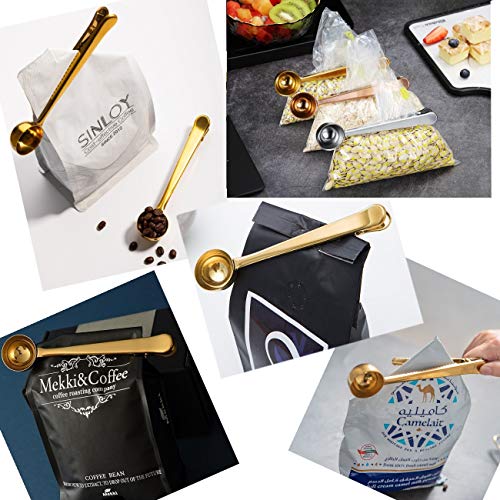 JZK 3 x Cucchiaino Lungo in Acciaio Inox con