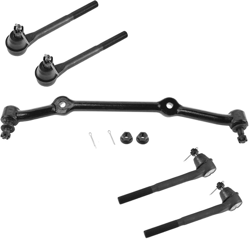 Kit de direção dianteira TRQ com center link e terminais Chevrolet, GMC e Isuzu – 5 peças