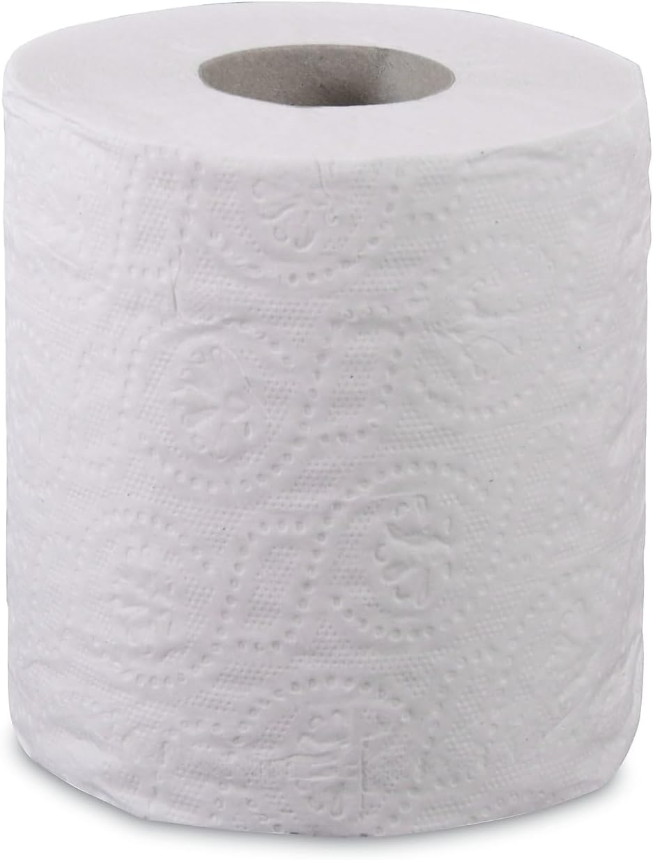 Boardwalk 4.5 in. x 3 in. 2-Ply White Septic Safe Toilet Paper (500-Sheets/Roll, 96-Rolls/Carton) BWK6180