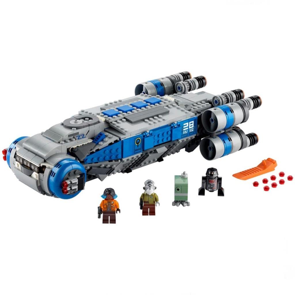 LEGO 75293 Star Wars Resistance I-TS Transport Shuttle Toy with Rebels Figures, Disney World Building Set