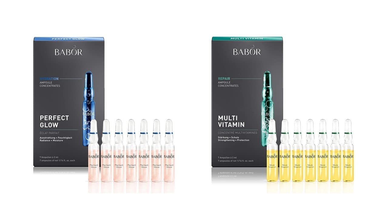 Babor MultiVitamin Ampoule Serum Concentrates Perfect Glow