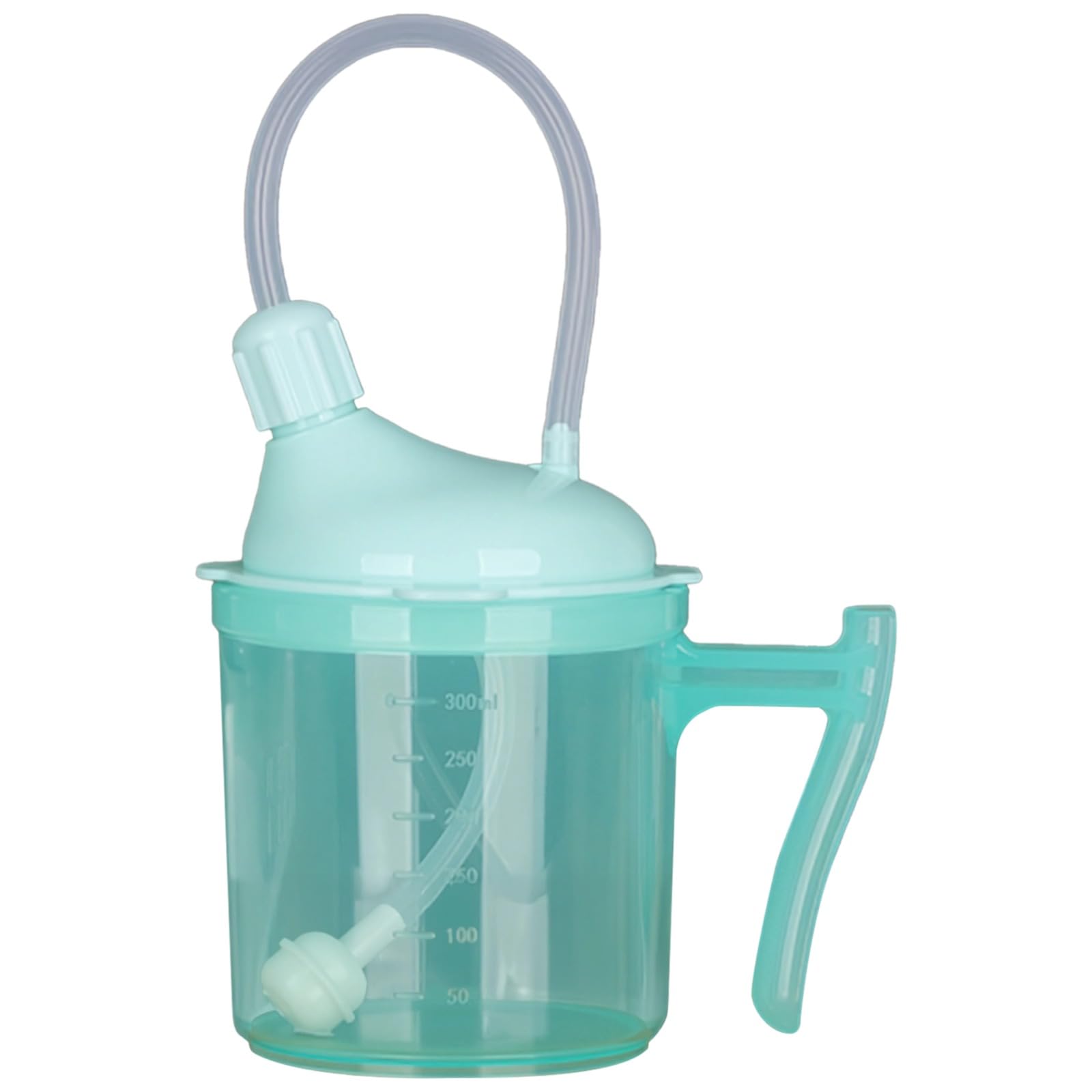Generisch Vaso de cuidado con pajita de bola pesada, vaso a prueba de fugas con control de flujo, para mujeres que han dado a luz, postradas en cama, personas mayores, personas con restricciones