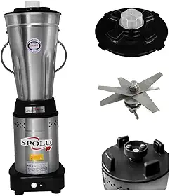 Liquidificador Industrial Baixa Rotação Spolu 6L Inox Bivolt