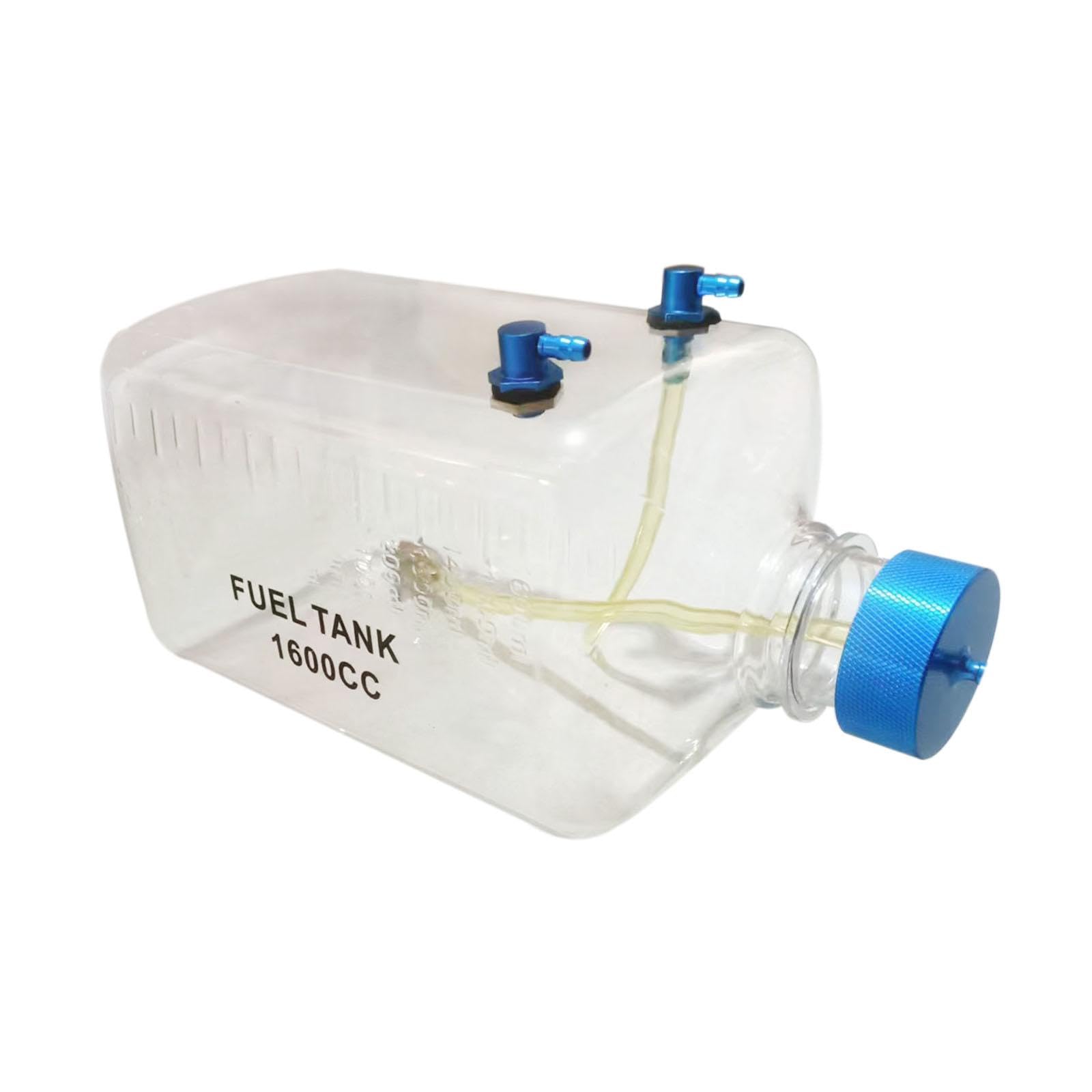 High-Capacity Fuel Tank for Gas-Powered RC Planes, 1600CC