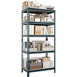 Yaheetech Estantería Metálica Galvanizada 150x70x30cm Estanterias Almacenaje...