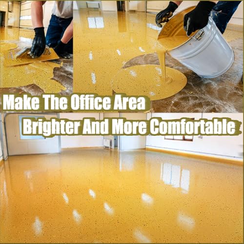 ONTWIE 900G Mischung dekorative Farbchips Farbflocken Mischung Betonbeschichtungen Farbchips für Wände Fußböden Innen- und Außenhausfarbe (Hellgrau, Dunkelgrau, Grauweiß, Weiß)