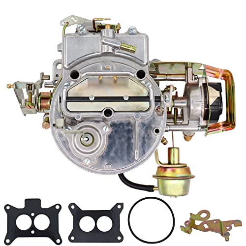 Vergasretor 2 Barrel 2100 Carburetor Fits Ford 289 302 351 400 Cu Jeep Engine F100 F250 F350 Mercury Lincoln 171 230 255 Replace Motorcraft/Autolite 2100 2150 With Electric Choke Diaphragm Assembly #TOP5