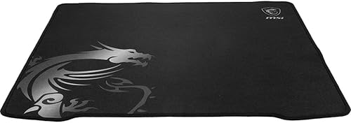 Miniatura 3 de MSI Agility GD30 - Alfombrilla de mouse para juegos, superficie de tela de seda para juegos, bordes cosidos suaves, base antideslizante, 17.717 x
