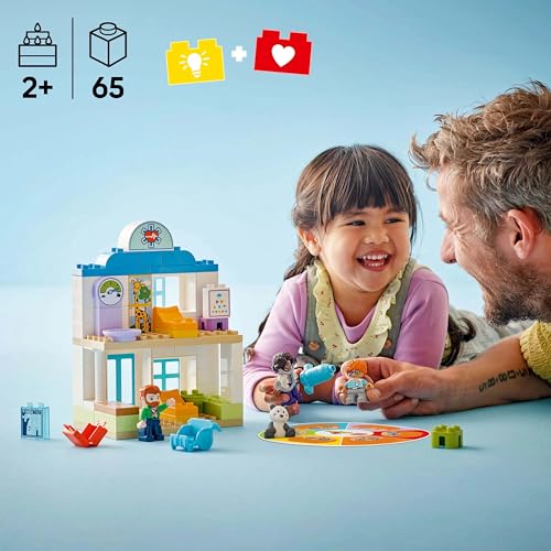 Image of LEGO DUPLO Town First Time: Visit with The Doctor 10449 Building Blocks Toys for 2+ Gift for Boys and Girls
