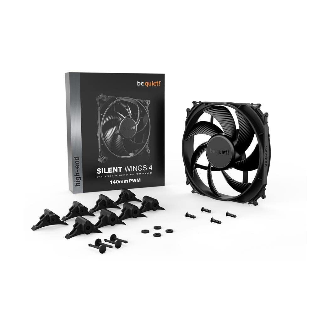 be quiet! Silent Wings 4 140mm PWM fan, optimized fan blades, extraordinary high performance, extremely high air pressure - Image 5