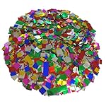 Ultimate Confetti, Fluttering Multicolor Mylar Shiny Foil Metallic Confetti Squares - Lightweight and Slow-Falling Party Confetti for Cannon and Launcher Use - Best for Celebrations - 1 lb, 16 oz - Image 5