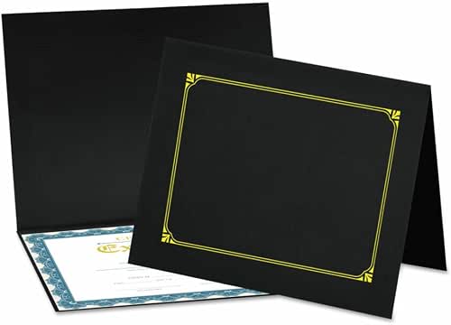 Universal UNV76895 8 in. x 10 in. A4 Certificate/Document Cover