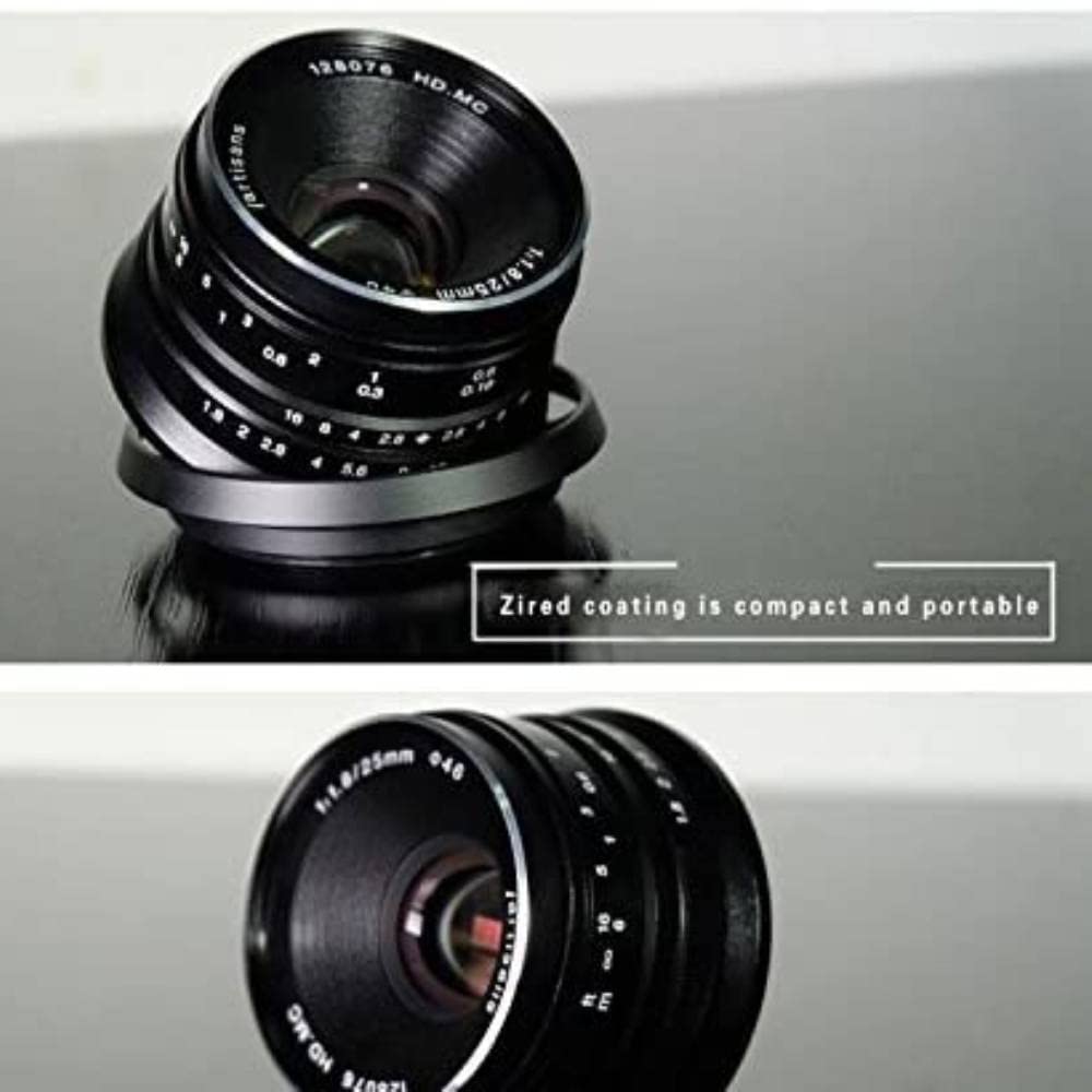 Amazon.com : 7artisans 25mm F1.8 APS-C Manual Fixed Lens