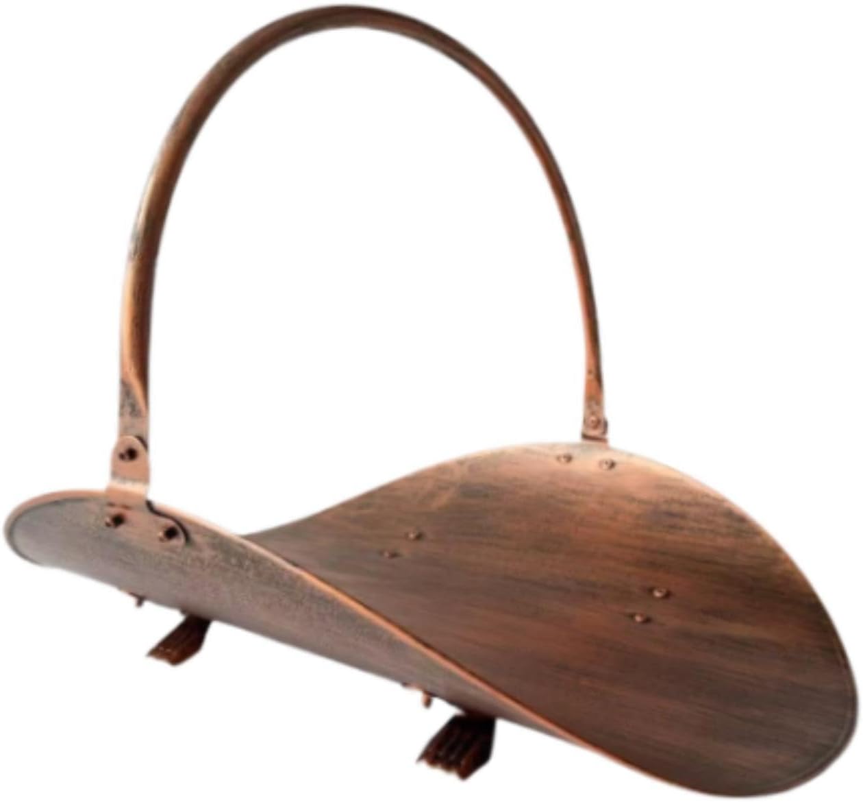 Fireplace Log Holder,Storage Organizer Multipurpose Sturdy Container Log Bin Indoor Outdoor Iron Carrier Firewood Rack