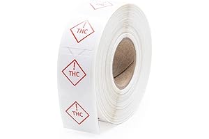 LabelValue General Warning Label Sticker with Symbol (1000 Labels/Roll)