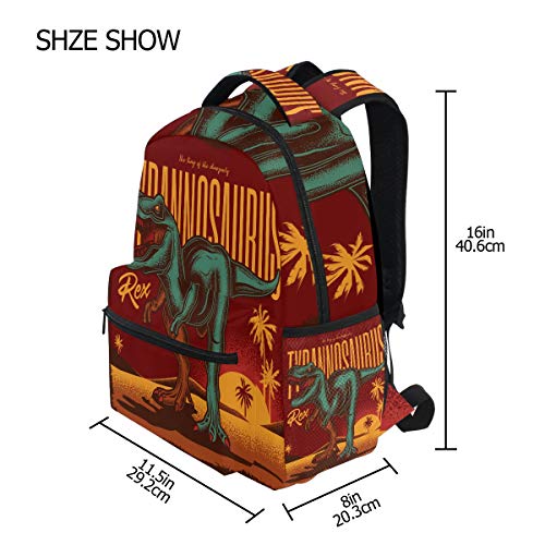 Sac de voyage dinosaure vintage aux finitions soignées