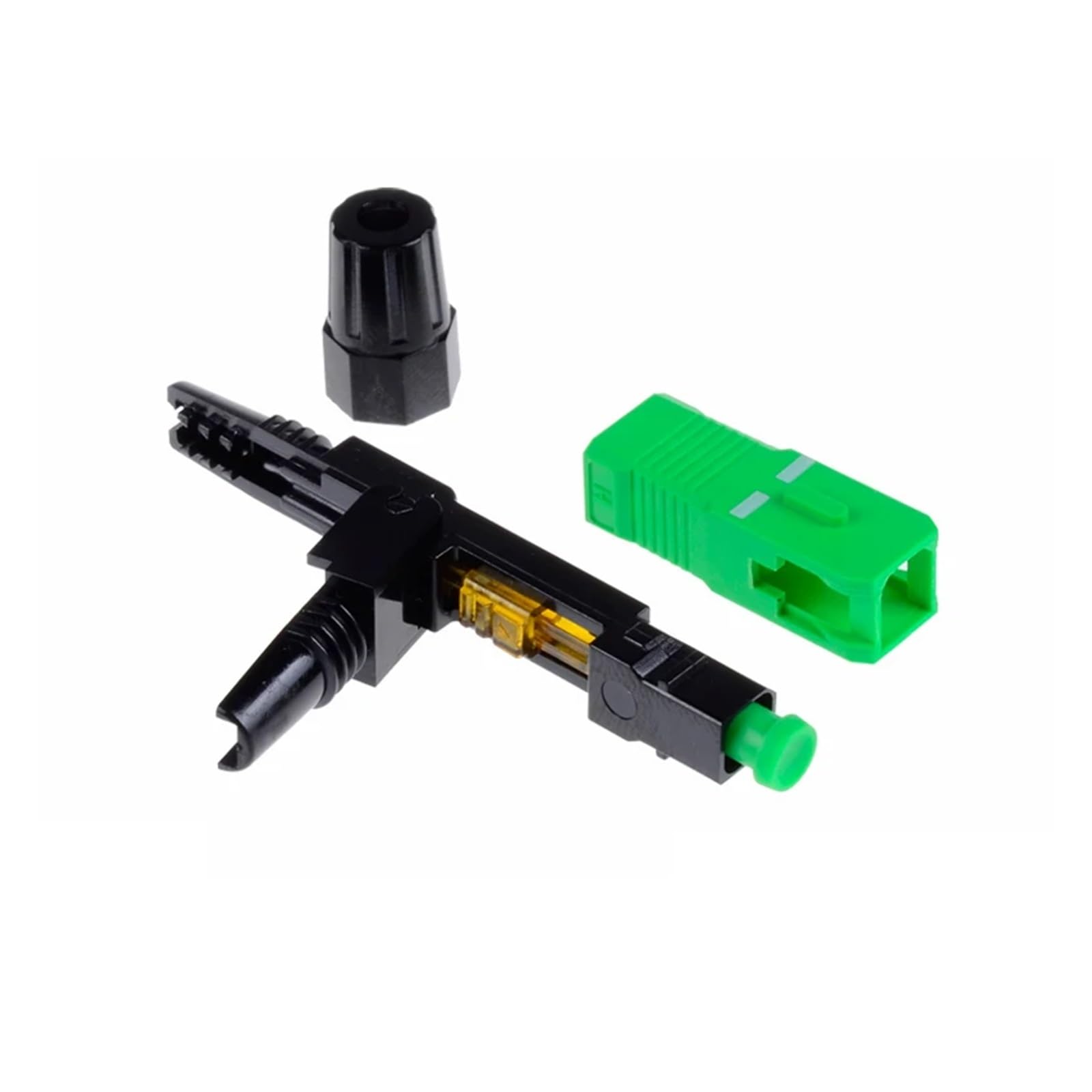 Épisseur de Fibre Optique SC 100PCS/boîte APC Fibre Optique Monomode Rapide FTTH