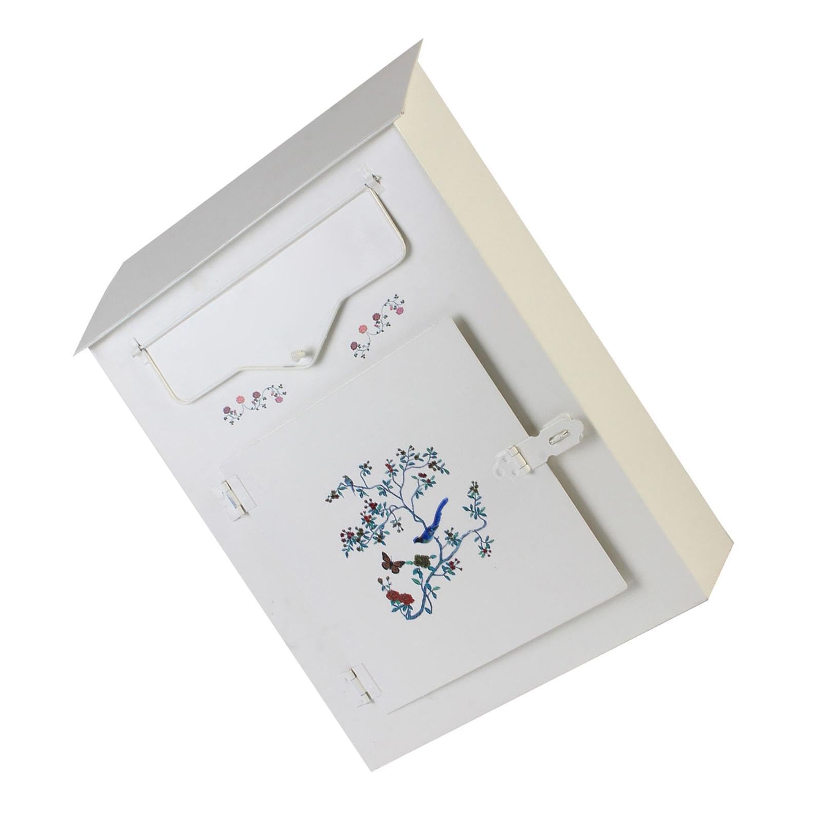 Boîte aux lettres de jardin vintage avec oiseau pour sublimer votre entrée