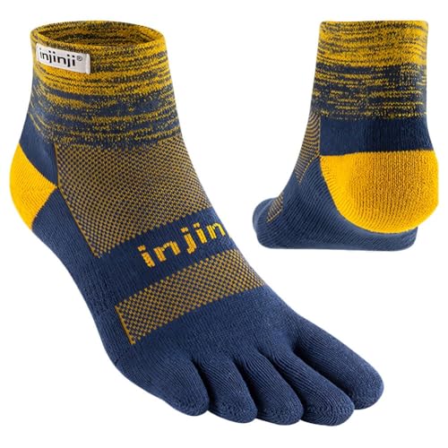 Injinji Trail Midweight Mini-Crew (Large, Moonlit)