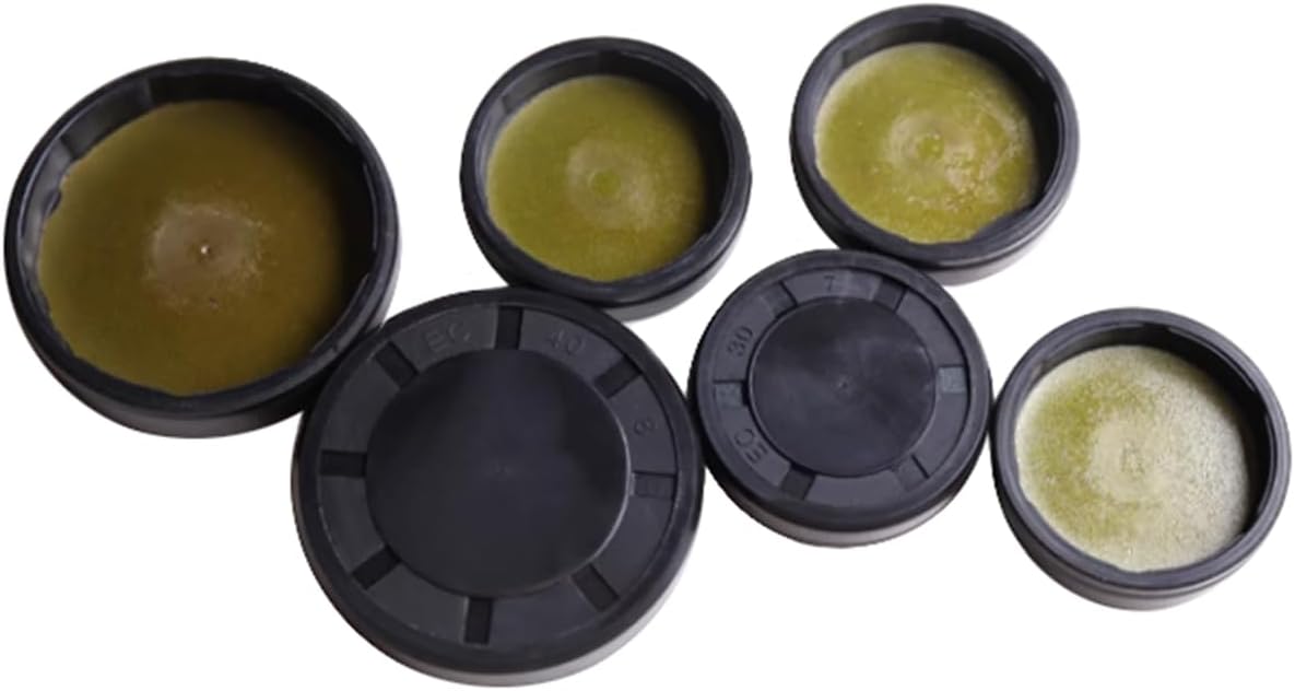 EC End Cap Oil Seals, Pack of 6 Fluorine Rubber 26x mm for Reducers Gearboxes(Nitrile Rubber,26x4mm)