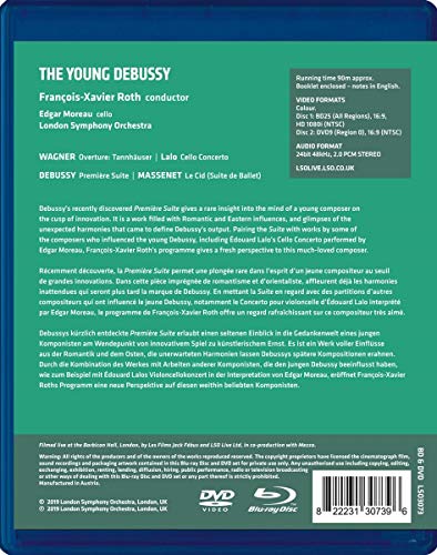 The Young Debussy [Blu-Ray]+[DVD] (Pas de version française) – vue 2