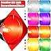 104 Pieces Cello Sheets Cellophane Wraps for DIY Arts Crafts Decoration (8 x 8 Inch)