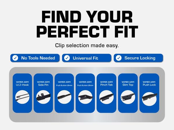 Trapo - 28” Hydrophobic Front Windshield Wiper Blade - Universal Fit for Most Vehicles - Durable & Silicone - Strong Water-Repellent Coating - Prevents Water Build-Up - Quick & Easy Install - 1 Blade by TRAPO - Image 9