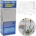 Pegboard Hooks Assortment 100PCS Hooks Organization Accessories Storage Tools Set With 60 PCS Peg Locks