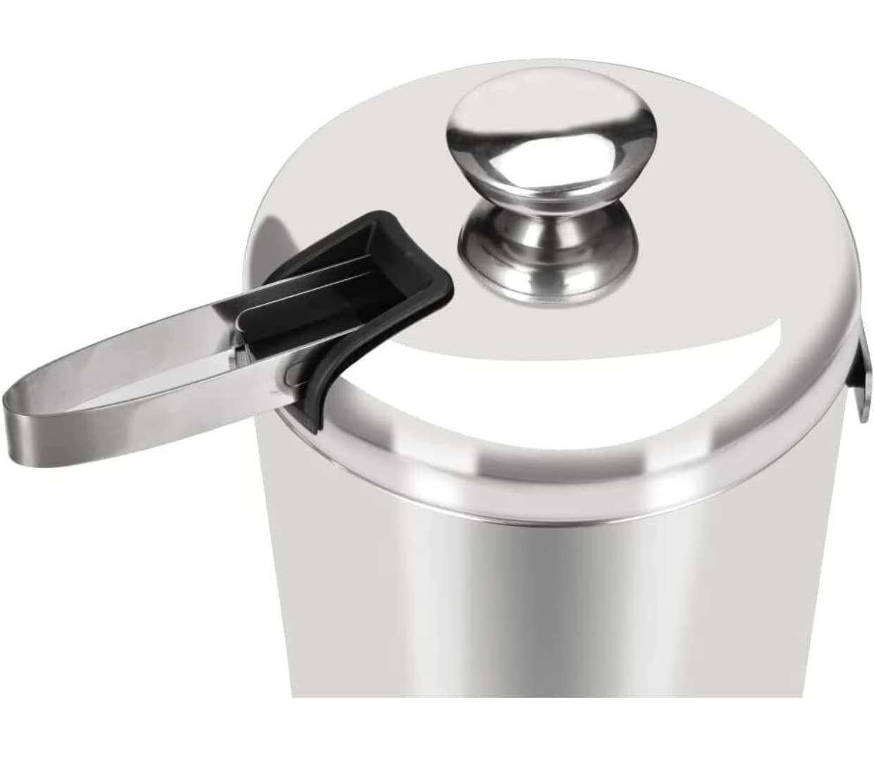 AVFORA Ice Bucket Bottle Cooler Champagne Bucket Stainless Steel Ice Bucket Double Walled Ice Bucket As Ice Container with Lid Ice Container Cooler Buckets for Parties