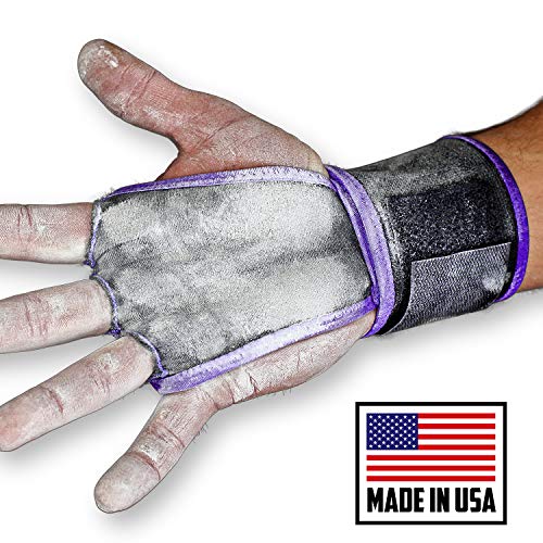 JerkFit WODies Hand Grips with Wrist Wraps for Weightlifting, Pull-Ups, Cross Training, WODs