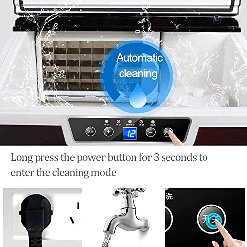 Máquina automática portátil para fabricar hielo eléctrico miniatura 3
