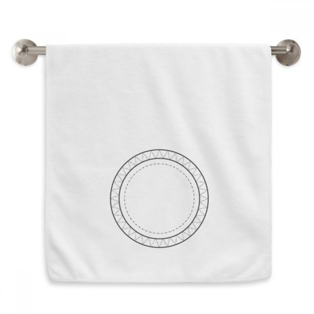 Serviettes débarbouillettes totem blanc pour un rituel bien-être