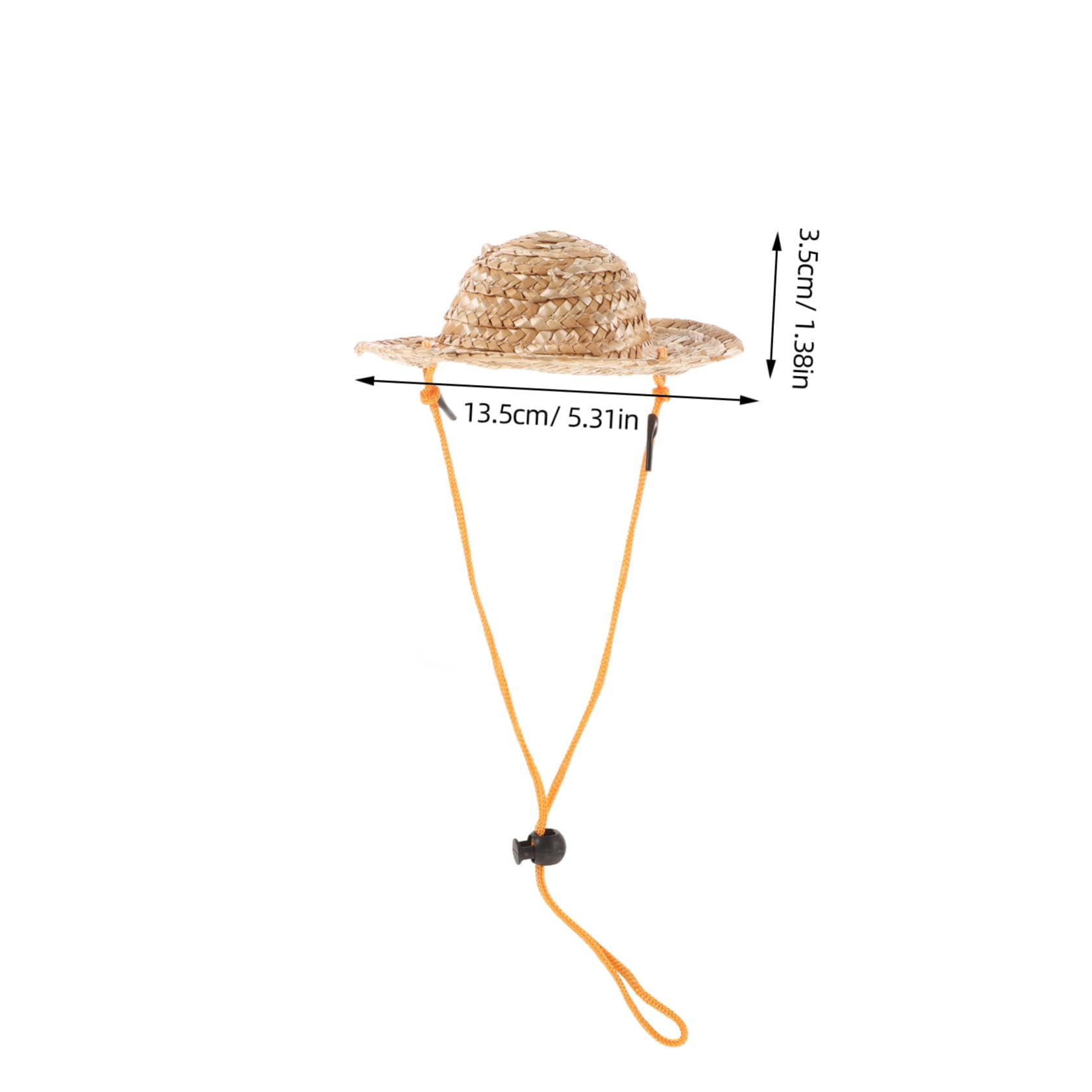 OFFSCH Mini-Strohhut Für Hunde - Hawaii Strandhut Mit Blumenband Für Haustiere