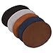 10Pcs Assorted Color Oval PU Leather Repair Patches for Sewing Elbow Knee Patches Clothing Accessories