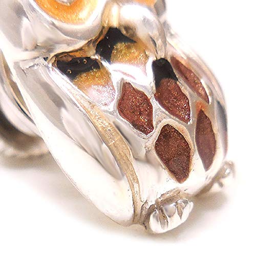 SATURNO（サツルノ）『ピンブローチシルバー925だるまフクロウ』