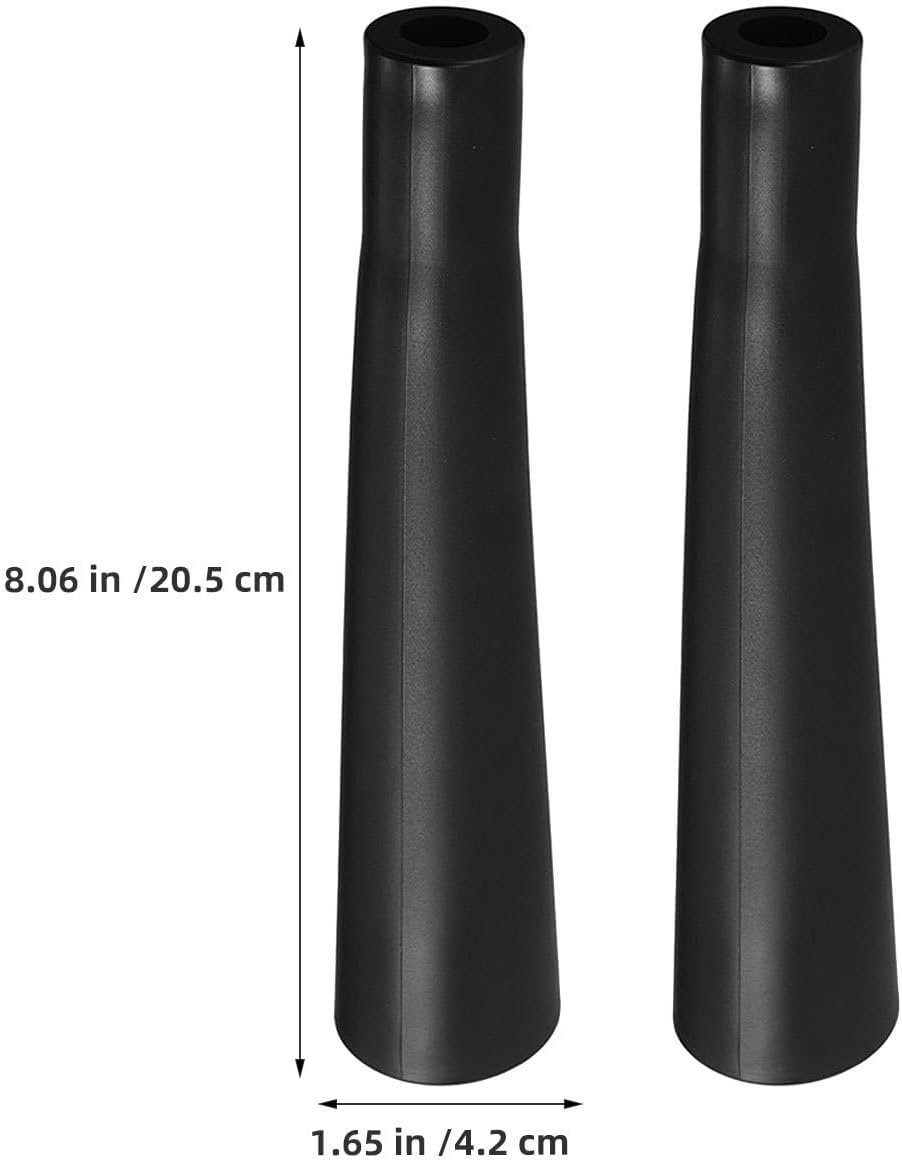 5pcs Universal Rubber Batting Tee Topper Replacement for Baseball and Softball Practice, Easy Assembly Hitting Tee Cup Base, for Baseball Training and Gyms, Black Rubber Material