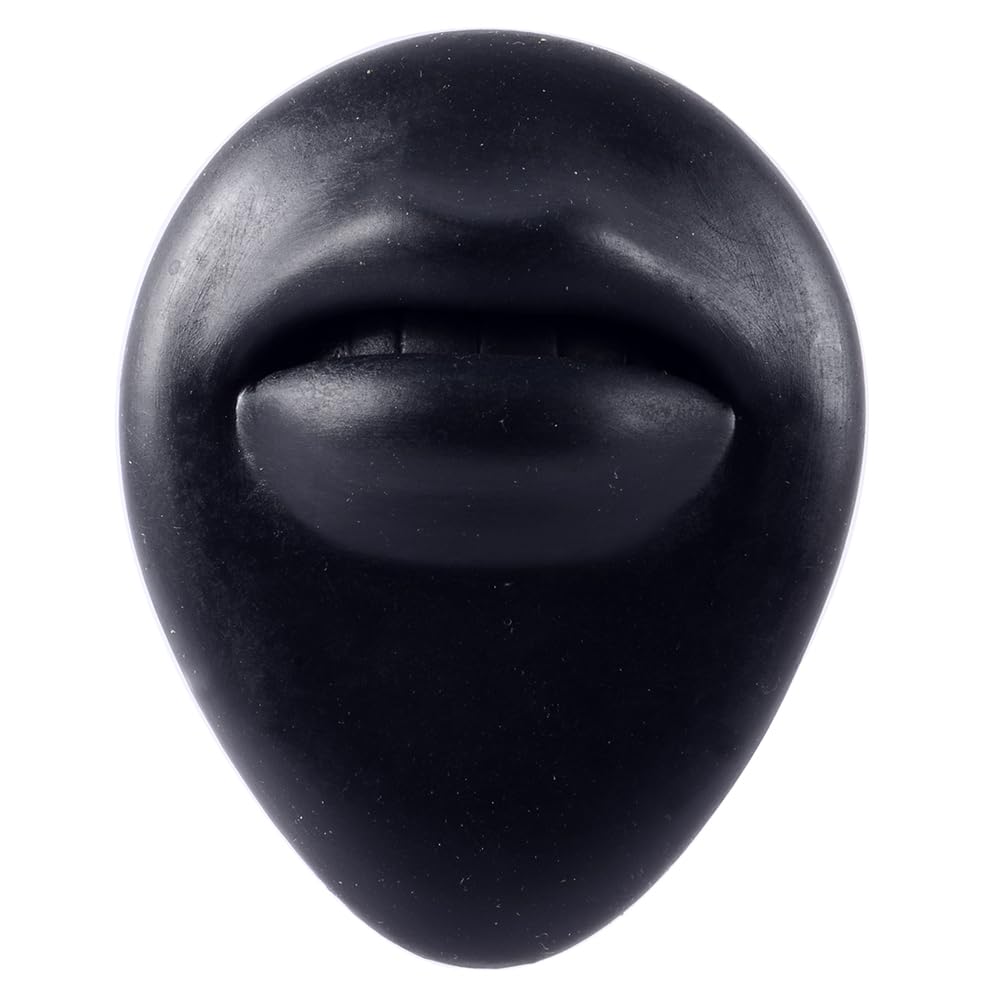 Model 1:1 silikonowy język do ucha, warga, pępek i nos(Black Month)
