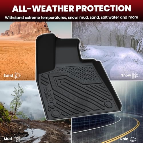 Image of LASFIT Floor Mats with Cargo Mat for 2016-2022 Lexus RX RX350 RX450h