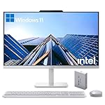 Lenovo 24" FHD All-in-One Desktop Computer for Home & Office, Intel Processor, 16GB RAM, 128GB PCIe SSD, Business AIO, Vent-Hear, HDMI, Bluetooth 5.2, Wireless Keyboard & Mouse, Win 11