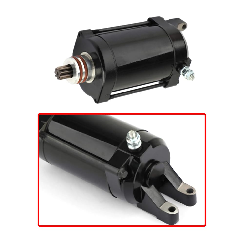 Riloer Démarreur électrique de rechange, démarreur électrique en métal pour moto, pièces de moteur de démarreur automatique compatibles avec la plupart des Can-Am et Sea-Doo, 420893830 420892426