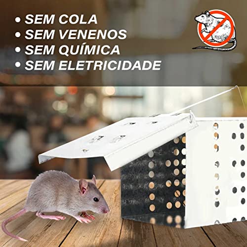 Ratoeira De Gaiola Armadilha Contra Ratos - Alta Pressão Top