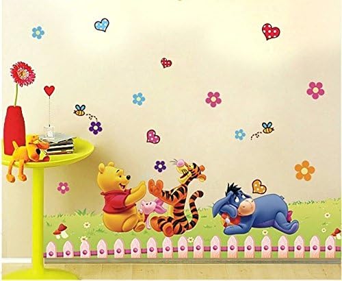 Amazon ディズニー プーさん とゲーム ウォールステッカー ウォール ステッカー ポスター 壁シール ウォールステッカー オンライン通販