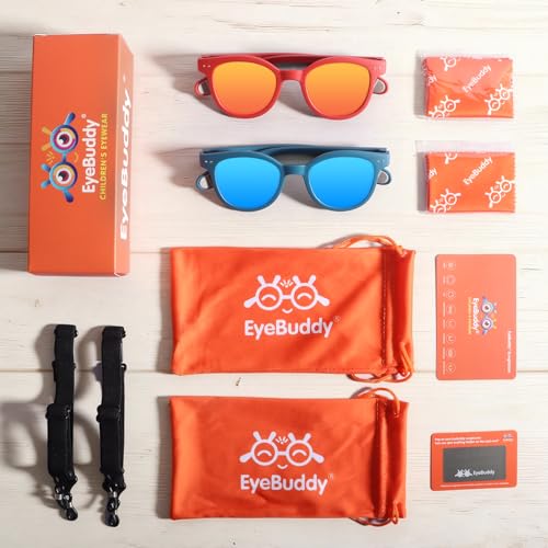 Image of EYEBUDDY Kids Toddler Sunglasses Age 2-4 /3-5 Boys Girls Polarized UV Protection Sun Glasses for Age 2-8