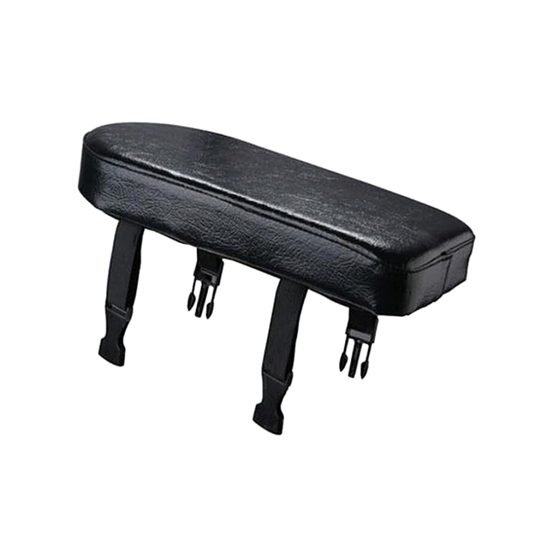 Bicycle Rear Seat Cushion - Multi-Function Manned Cushion for Mountain Bike Rack, Comfortable Saddle for Child, Black